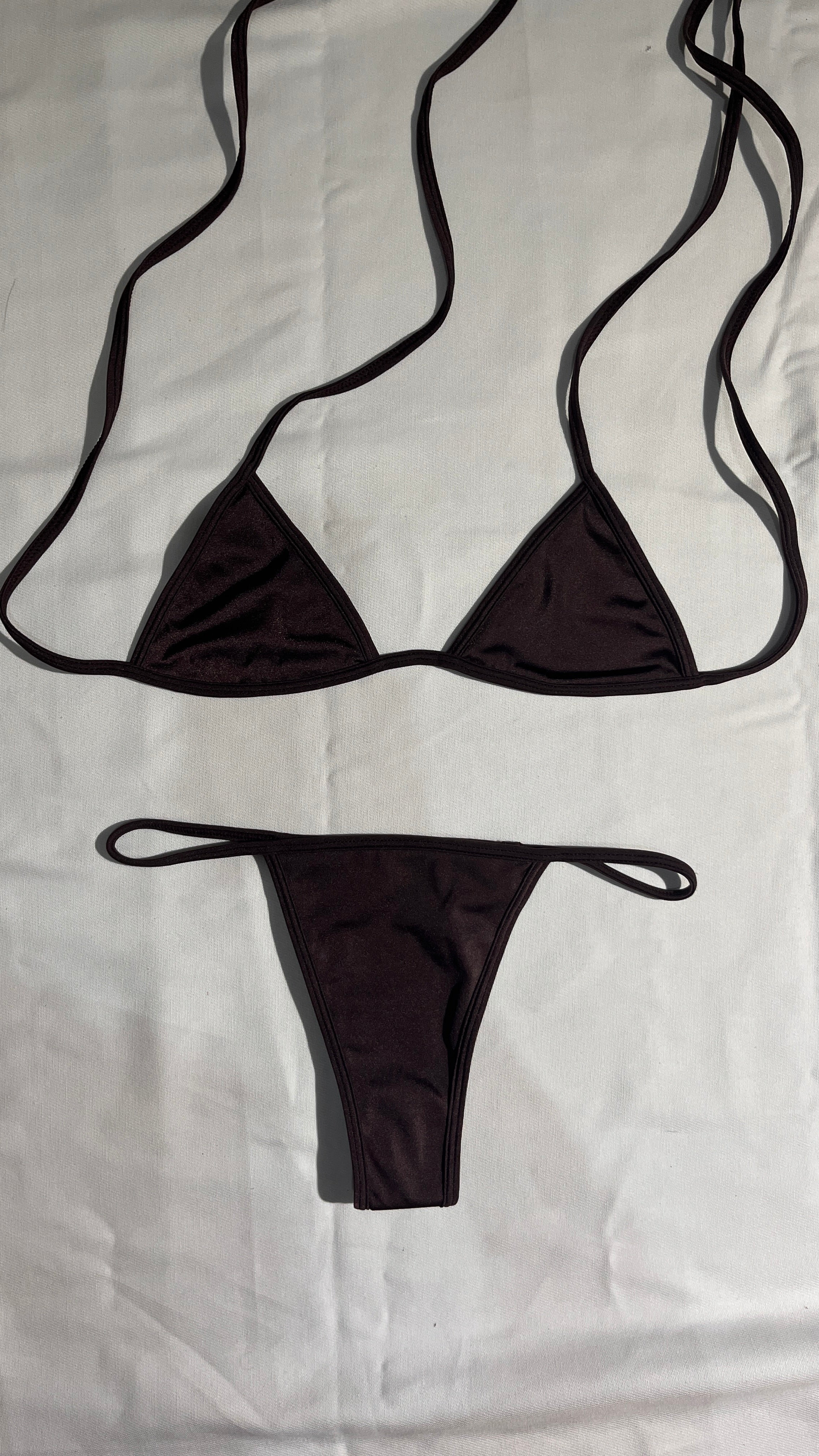 ARCHIVE - Ireng Lace Microkini Top