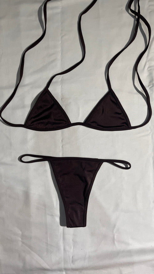 ARCHIVE - Ireng Lace Microkini Top