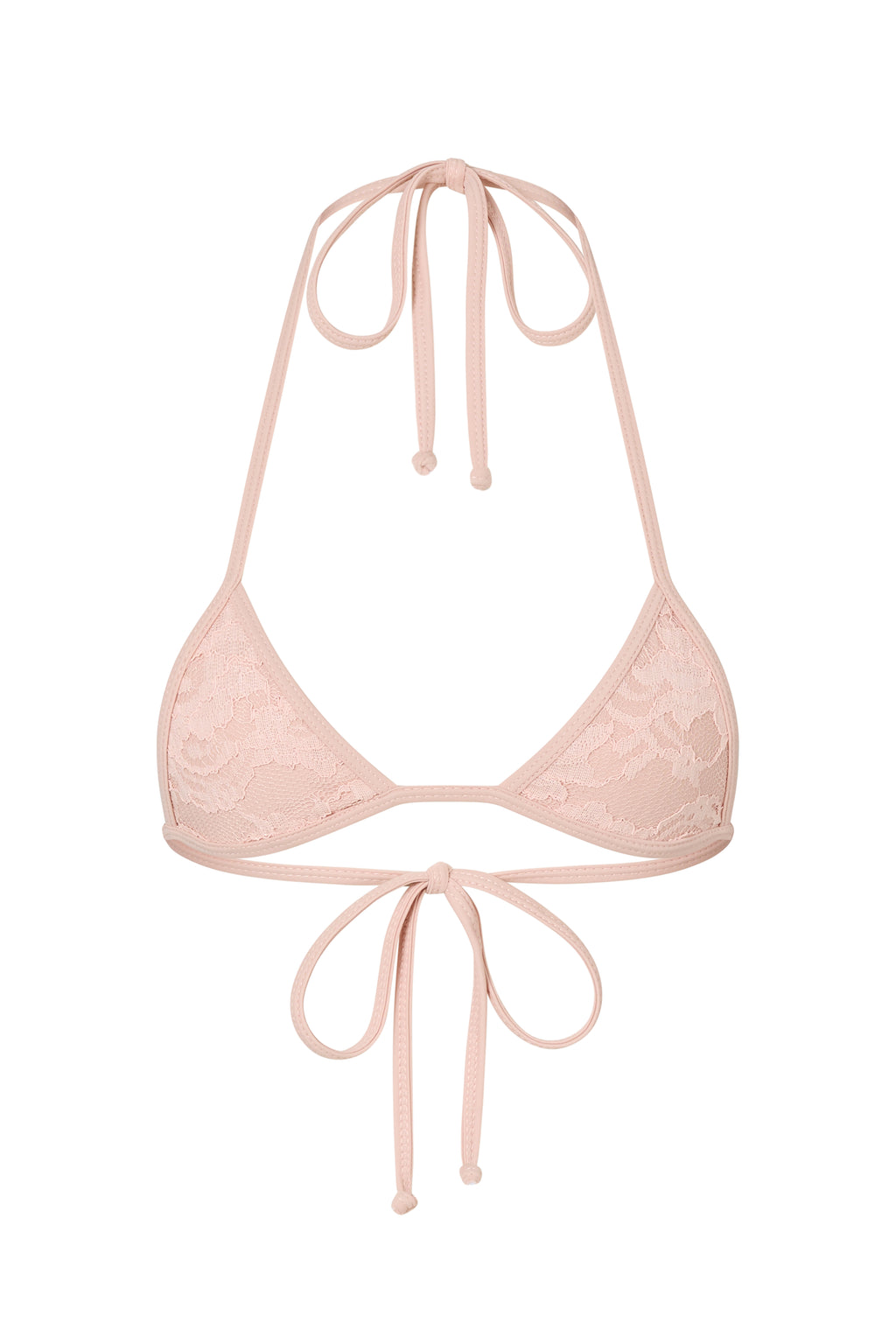 JAMBU PINK LACE MICROKINI TOP